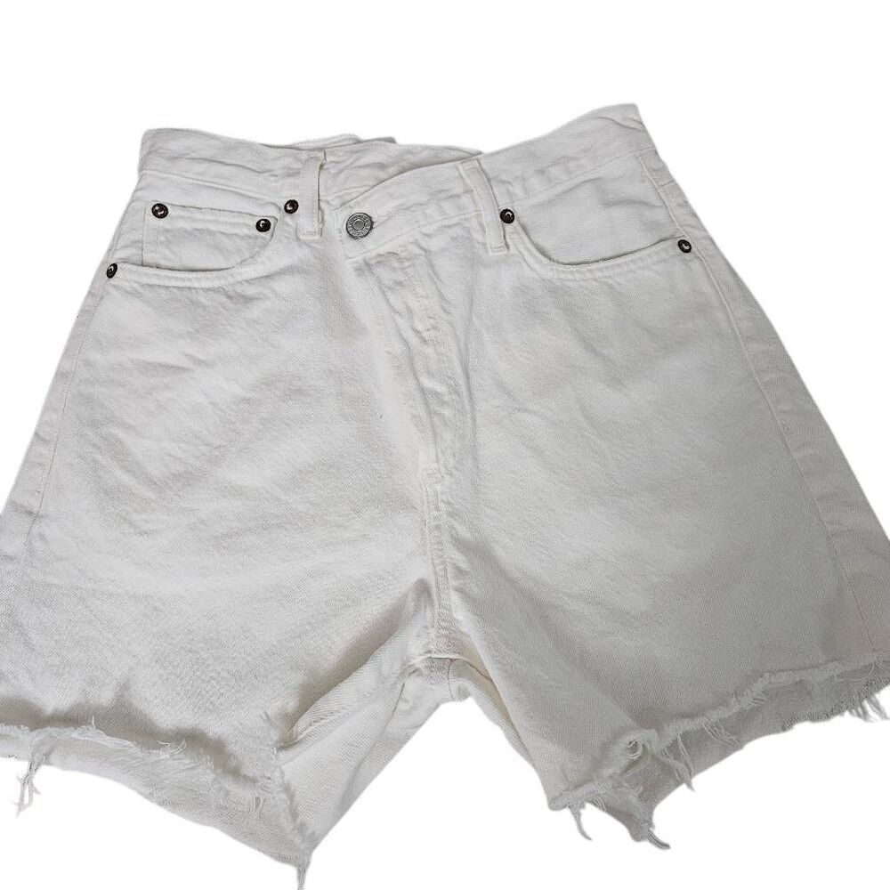 Agolde white short